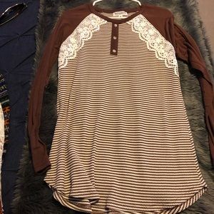 Long sleeve Henley